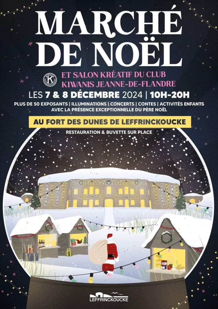 Marché de Noël du fort des dunes Leffrinckoucke