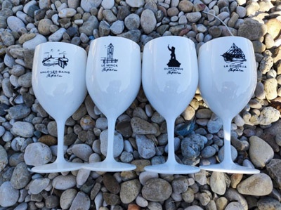 Lot de 4 verres à vin Collection Dunkerque 25cl